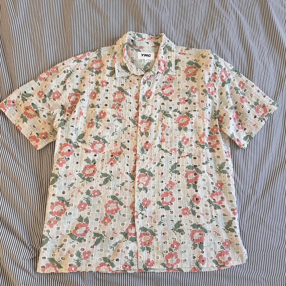 YMC Green Dottie Shirt *Headtuner* *shirt of the year* *RRP $209.00